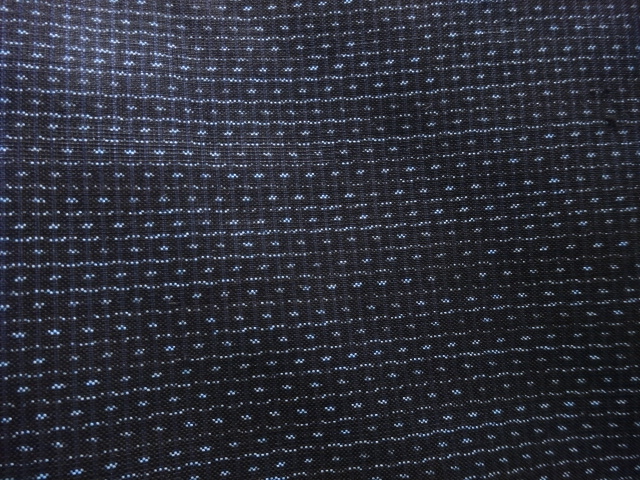 JAPANESE KIMONO / ANTIQUE MENS ENSEMBLE KIMONO / SILK / DORO OSHIMA TSUMUGI